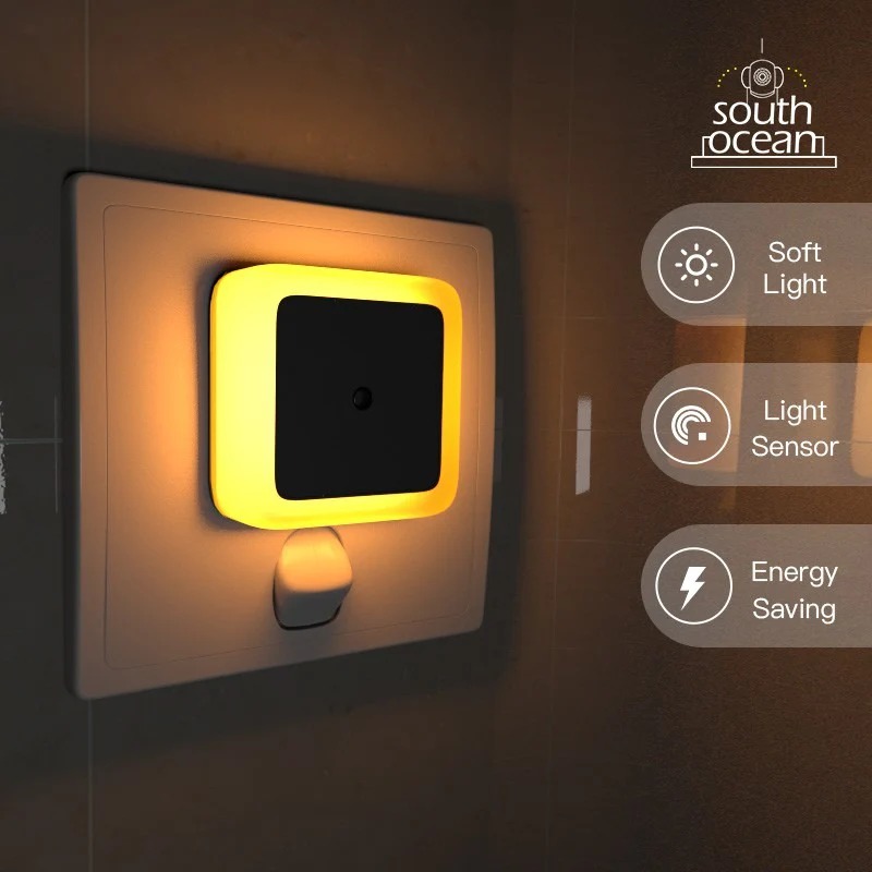 Auto On/Off Mini Wall LED Night Light