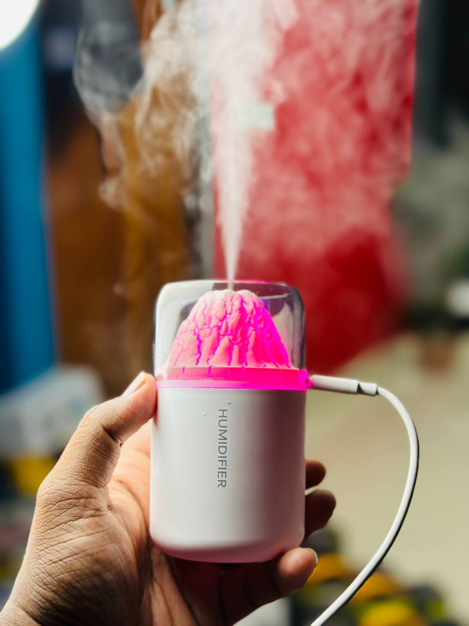Volcano Air Humidifier with Night Light 2